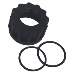 NAKRĘTKA Z ORINGIEM DO CEWKI ROZDZIELACZA F80 12V I 24V TRZPIEŃ 22 mm